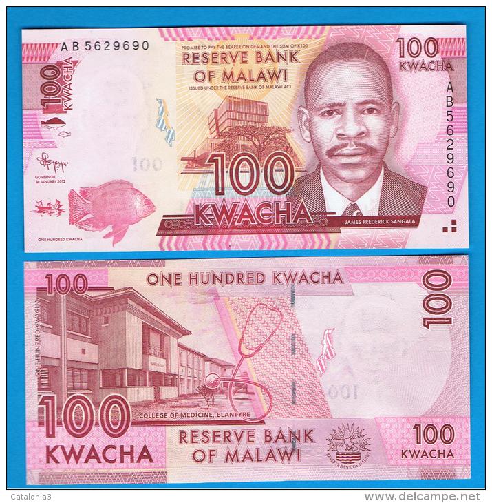 MALAWI -  100 Kwacha  2012 SC - Malawi