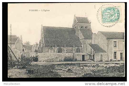 95 FOSSES / L'Eglise / - Fosses