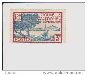 NOUVELLE CALLEDONIE.  (Y &amp; T)  1939/40.    N°180 *  Baie De La Pointe  Palétuviers  *  3c  *  New. - Unused Stamps