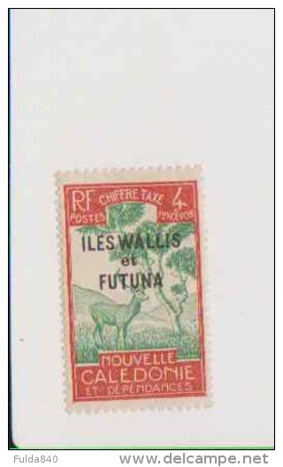 ILES WALLIS ET FUTUNA.  (Y &amp; T)  1930.    N°20 *  Timbres Taxes De Nouvelle Calédonie  *  4c  *  New. - Neufs