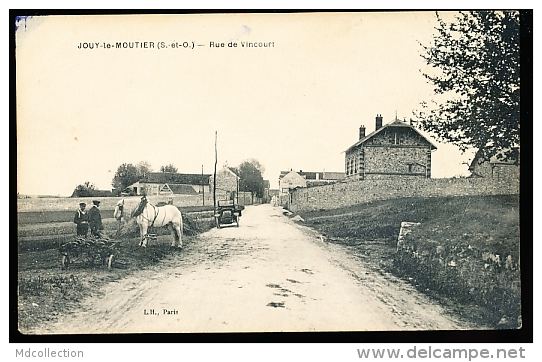 95 JOUY LE MOUTIER / Rue De Vincourt / - Jouy Le Moutier