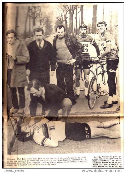 Journal Du 14 MARS 1971 édition Spéciale '' SPORTIF' 70 '' Jean Pierre MONSERE (Jempi) Est Mort à 15h. 37  (cav) - 1950 à Nos Jours