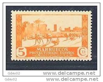 MA150-LA468.Maroc. Marocco .MARRUECOS   ESPAÑOL.VISTAS Y PAISAJES 1935/7. (Ed  150**) Sin Charnela.LUJO - Marocco Spagnolo