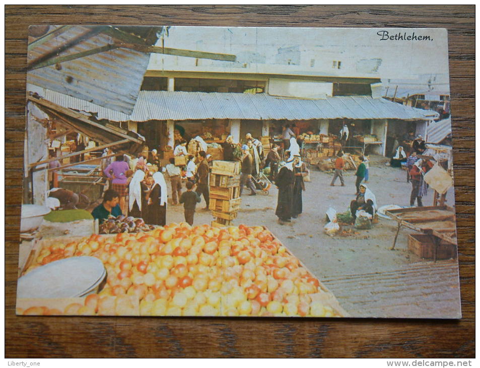 MARKET Place - Bethlehem / Anno 198? ( Zie/voir Foto Voor Details ) !! - Israel