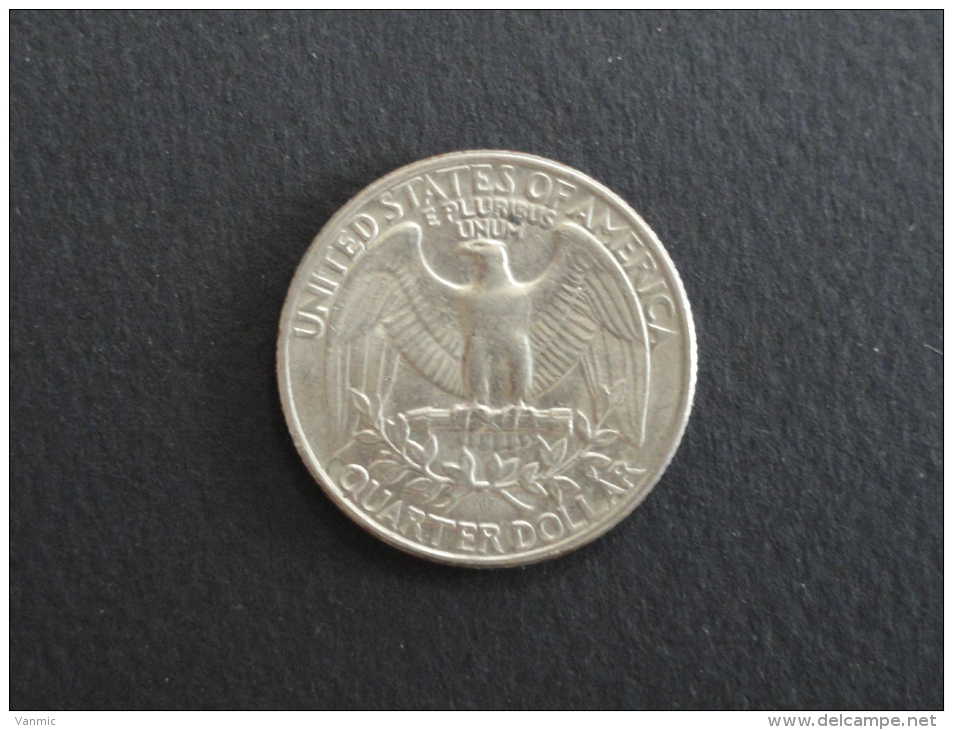 1983 - Quarter Dollar USA  - Etats-Unis - 1932-1998: Washington