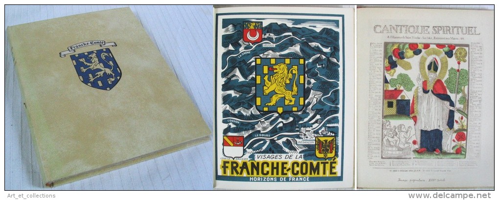 Visages De La Franche-Comté / Belle édition Des Horizons De France De 1950 - Franche-Comté