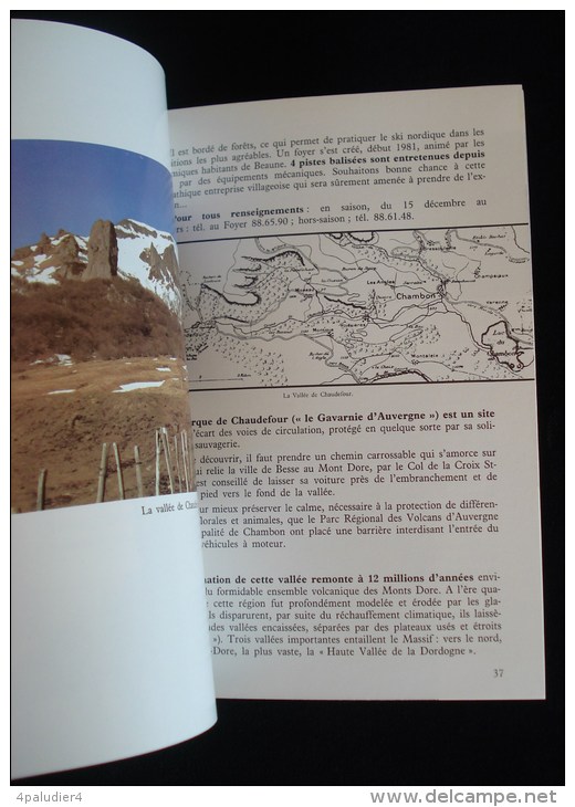 SAINT-NECTAIRE MUROL CHAMBON-SUR-LAC EN AUVERGNE LA HAUTE VALLEE DE LA COUZE CHAMBON Marie-Claire RICARD 1982 - Auvergne
