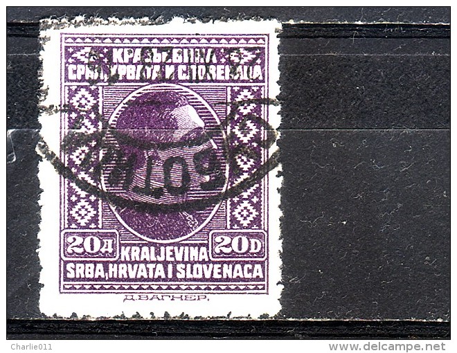 KING ALEXANDER-20 DIN-POSTMARK-SUBOTICA-VOJVODINA-SERBIA-SHS-1926-YUGOSLAVIA. - Used Stamps