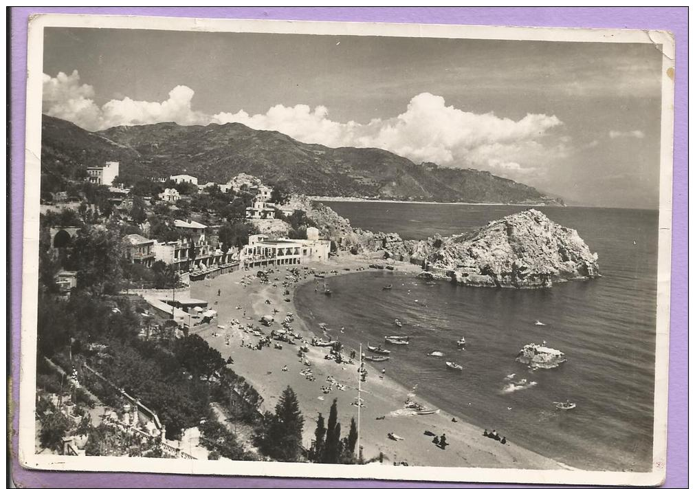 ITALIE - TAORMINA - Spiaggia Di Mazzarro - Vera Foto. - Messina