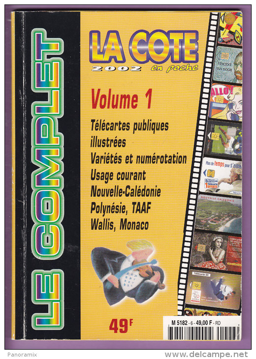 COTE  En  Poche  2002  Le  Complet  -  V 1    130  Pages   T  B  E   -   Quelques  Marques - Livres & CDs