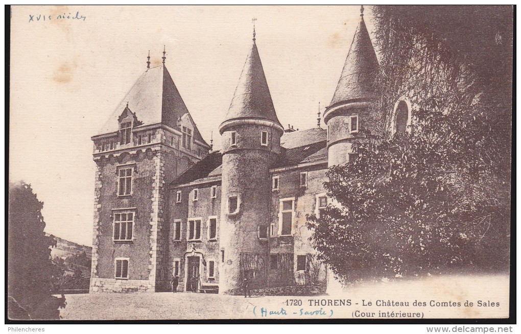 CPA - (74) Thorens - Le Chateau Des Comtes De Sales - Thorens-Glières