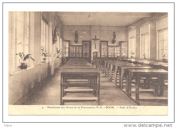 BOOM - Pensionnat Des Soeurs De La Présentation N-D (b130) Salle D'études - Boom