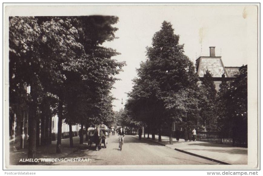 Almelo - Wierdenschestraat - & Horse Carriage, Bike - Almelo