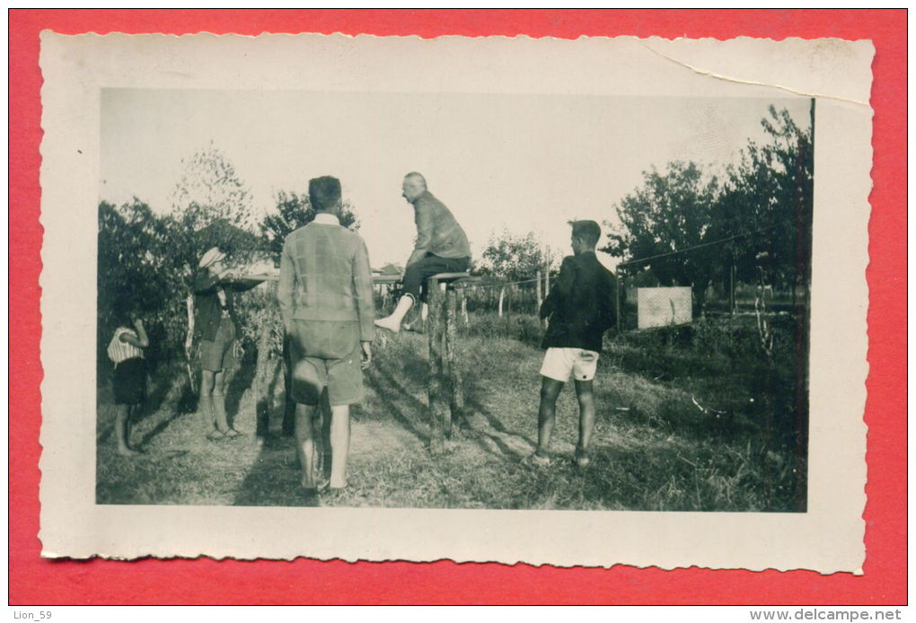 135676 / REAL PHOTO - Parallel Bars Barres Parallèles Barren (Turngerät) Gymnastics Gymnastique  Gymnastik - Bulgaria - Gymnastics