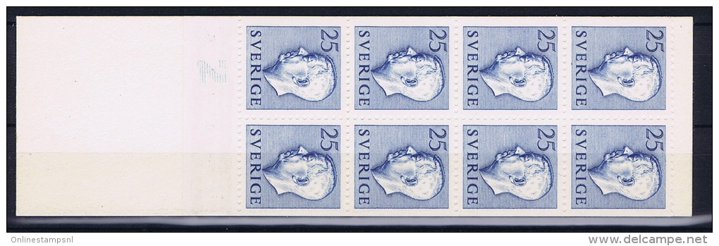 Sweden  1954 Facit H106 A MNH/**, 150 X 45 Mm - 1951-80