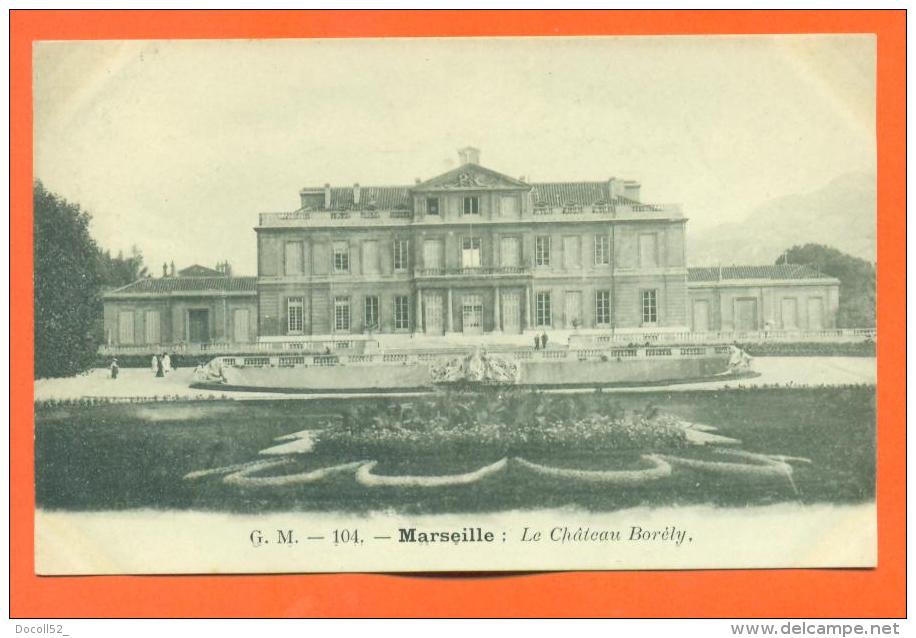 Dpt  13  Marseille  "  Le Chateau Borely  "  Carte Precurseur - Parks