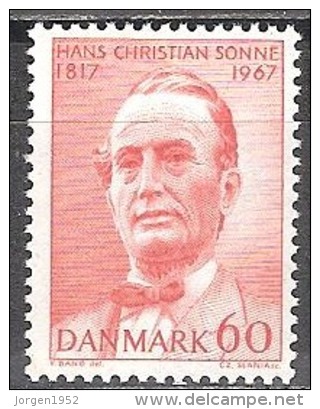 DENMARK  # 60 ØRE** FROM YEAR 1967 (F) - Ongebruikt