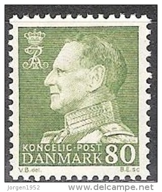 DENMARK  # 80 ØRE** FROM YEAR 1967 (F) - Ungebraucht