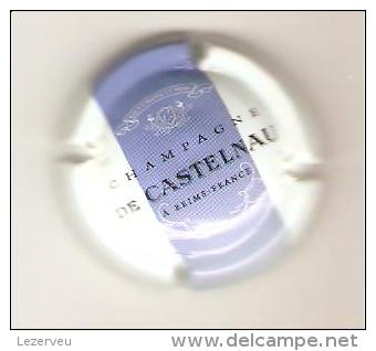 CAPSULE MUSELET CHAMPAGNE DE CASTELNAU (noir Sur Blanc  Bande BLEUE) - Krug