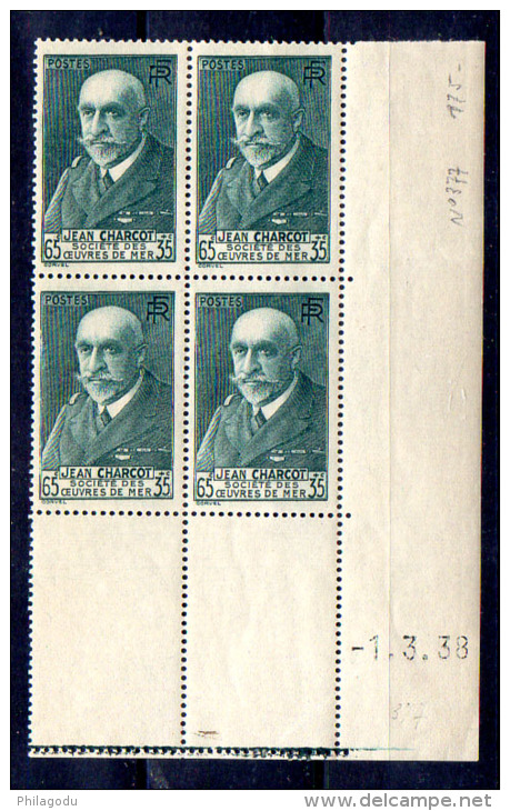 Charcot, Société Des œuvres De Mer, 377**, Cote 18 €, - 1930-1939