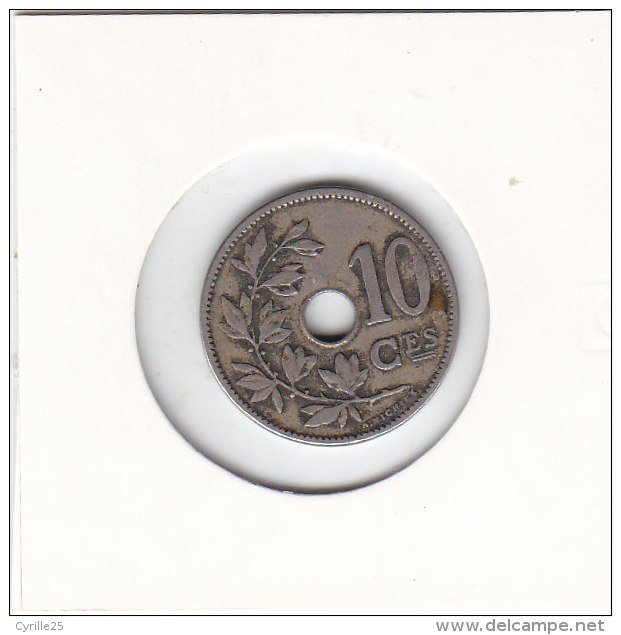 10 CENTIMES Cupro-nickel Léopold 2 1904 FR Qualité++++++++++++ - 10 Cents