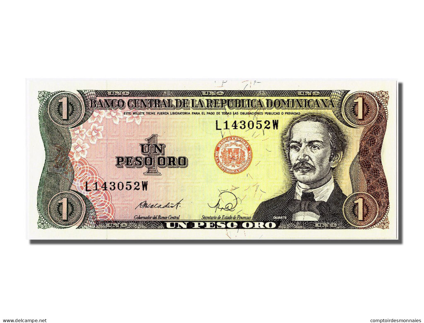 Billet, Dominican Republic, 1 Peso Oro, 1988, NEUF - Other - America