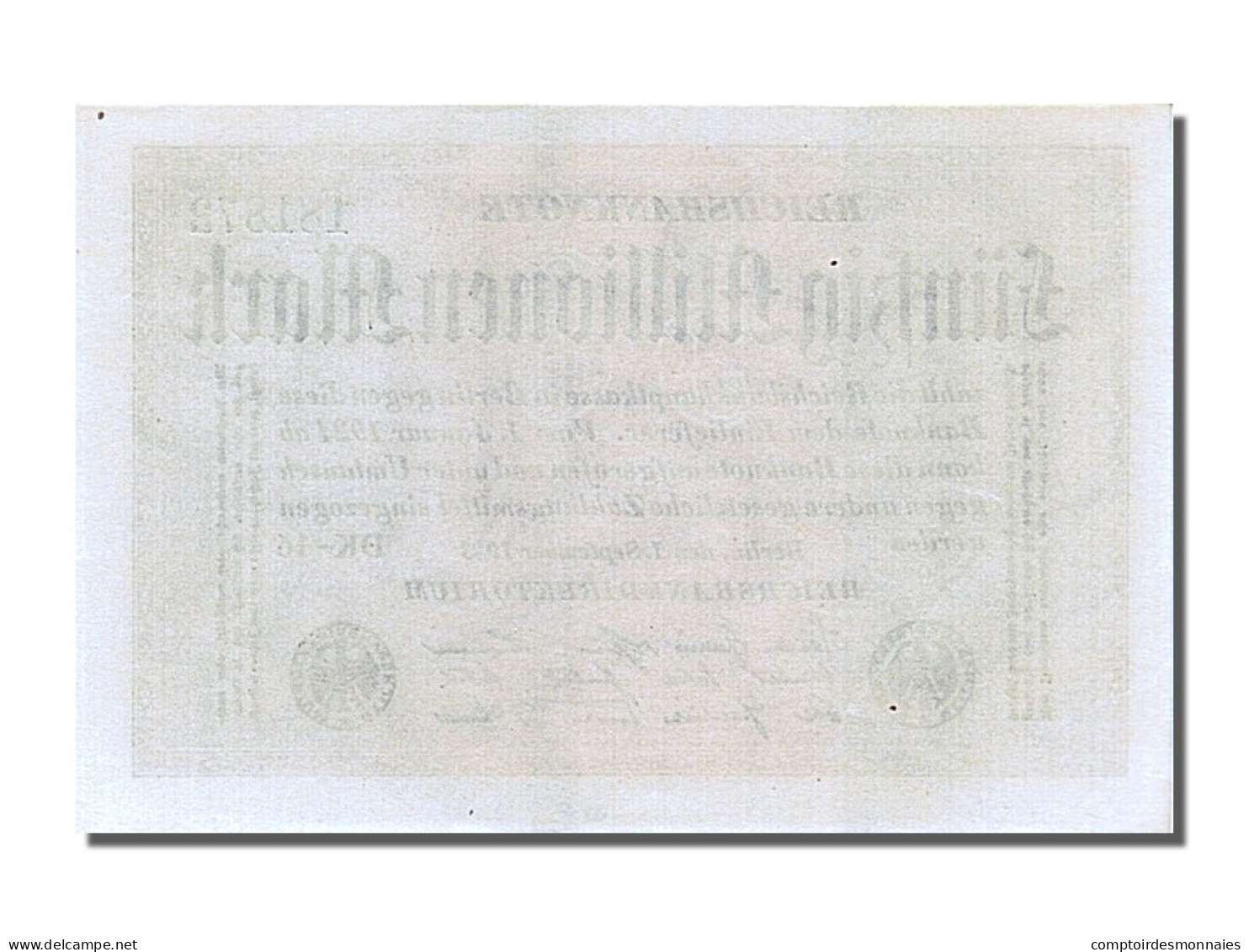 Billet, Allemagne, 50 Millionen Mark, 1923, NEUF - 50 Mio. Mark