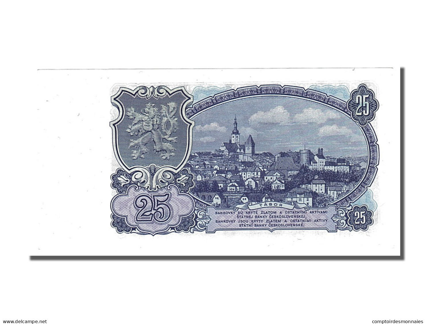 Billet, Tchécoslovaquie, 25 Korun, 1953, NEUF - Tchécoslovaquie