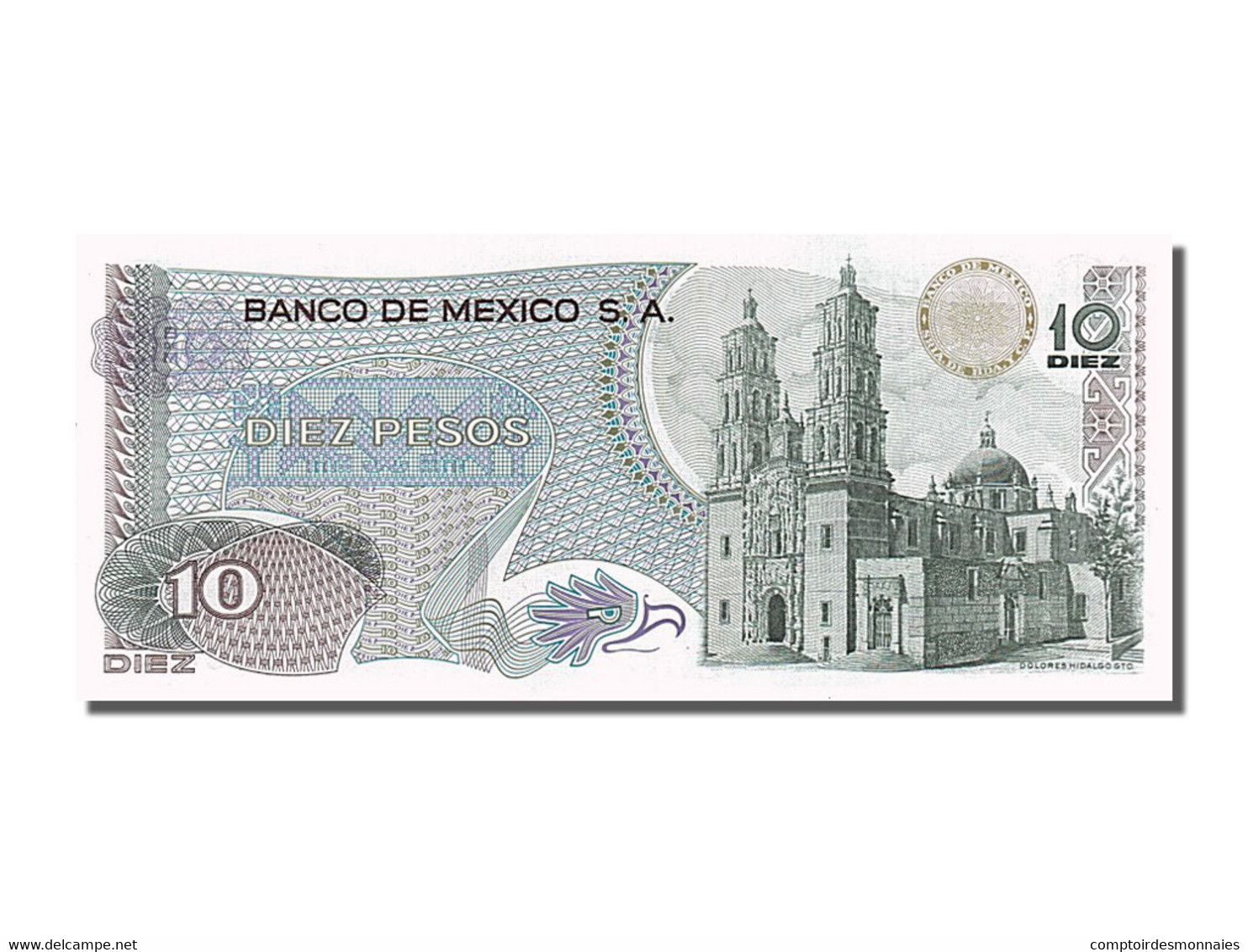 Billet, Mexique, 10 Pesos, 1971, 1971-02-03, NEUF - Mexico