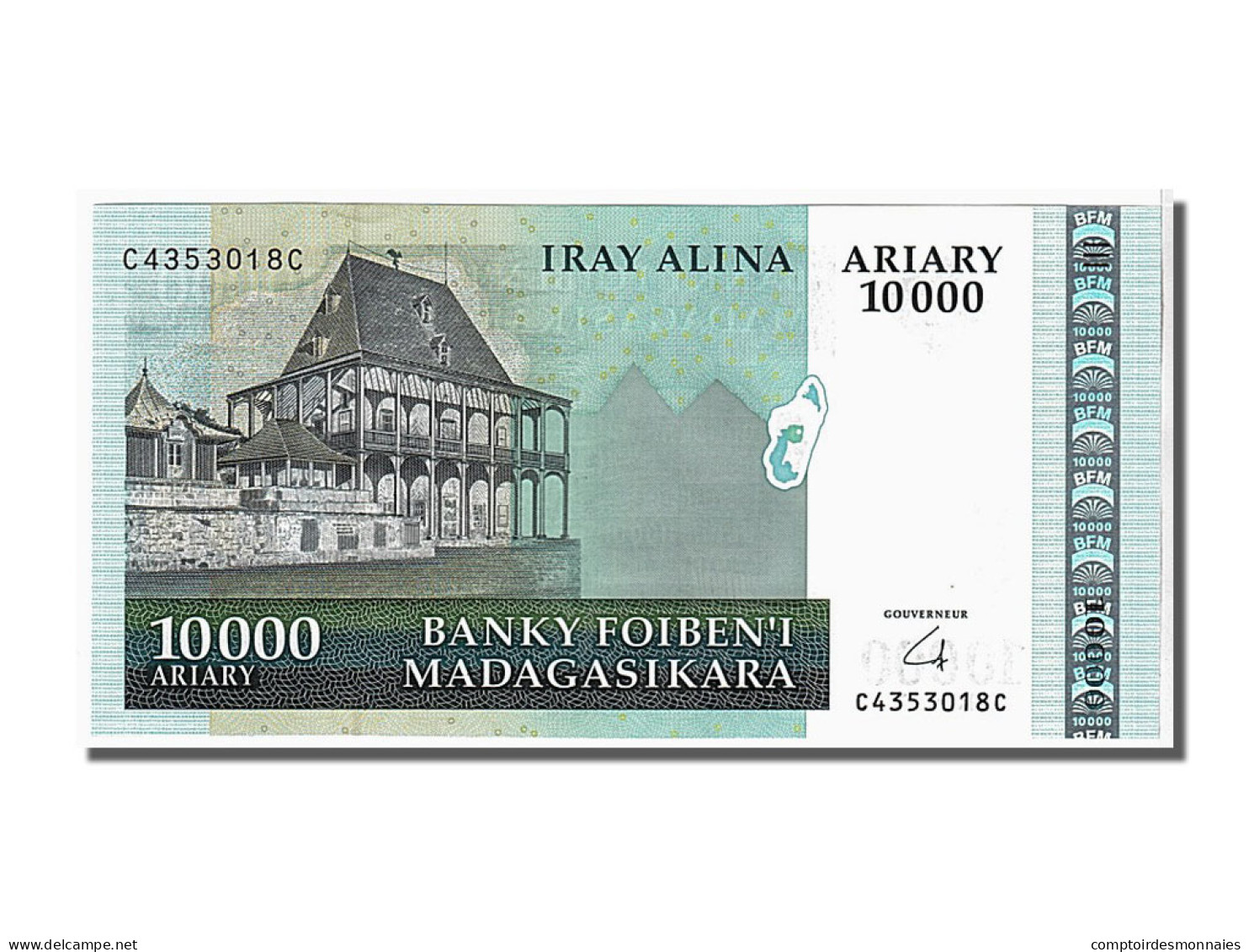 Billet, Madagascar, 10,000 Ariary, 2006, NEUF - Madagascar