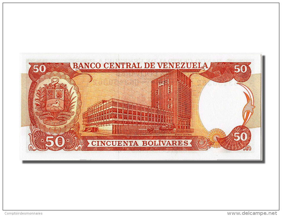 [#302091] Venezuela, 50 Bolivares Type Andre Bello - Venezuela