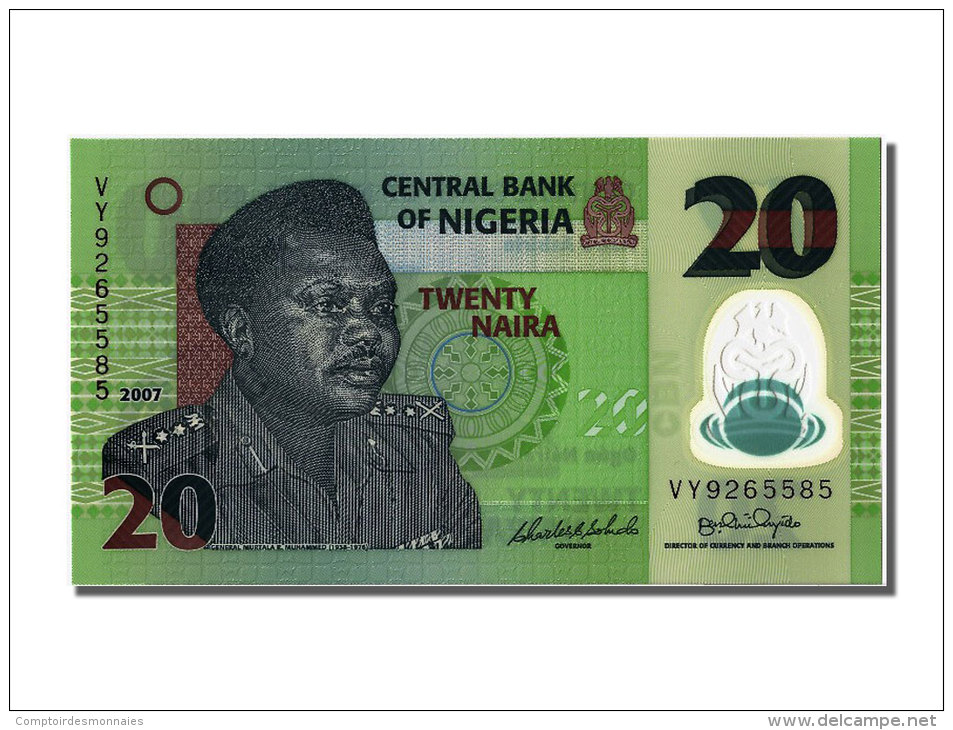 [#302093] Nigeria, 20 Naira Type Murtala R. Muhammed - Nigeria