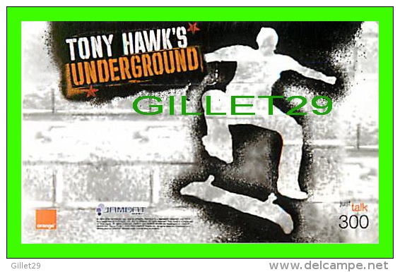 TÉLÉCARTES, THAILANDE - CINÉMA, FILM, UNDERGROUND ( TONY HAWK'S) - 12/2006 - PHONECARDS - - Cine