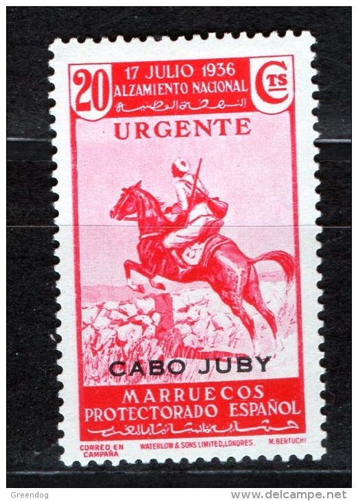 Cabo Juby Año 1937  - 20 Cts. Edifil  101 - Cape Juby