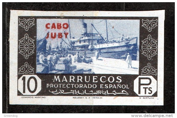 Cabo Juby Año 1948  - 10 Pts. - Sin Dentar - Edifil 172s. - Cabo Juby