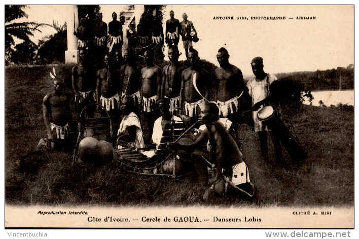 Côte D´Ivoire - Cercle De GAOUA - Danseurs Lobis - Côte-d'Ivoire