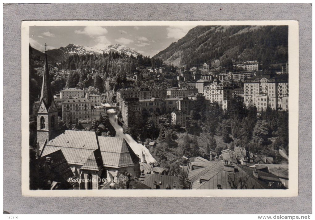 43611     Austria,  Badgastein  1083 M.,  VGSB  1951 - Bad Gastein