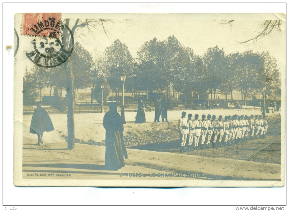 Haute-Vienne, Limoges, Le Champ De Juillet. - Limoges