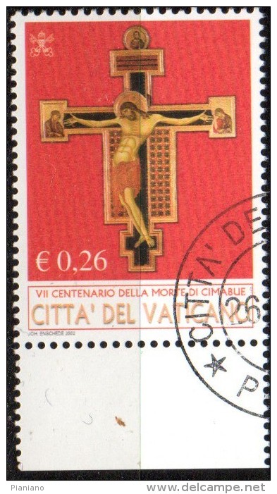 PIA -  VATICANO -  2002  : 700°  Della  Morte  Di  Cimabue -     (SAS  1276-79 ) - Gebruikt