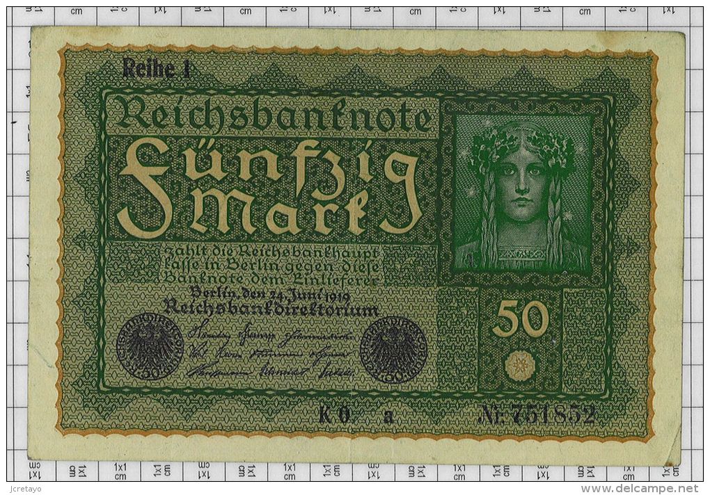 World Paper Money N° 66 Etat NEUF - 50 Mark