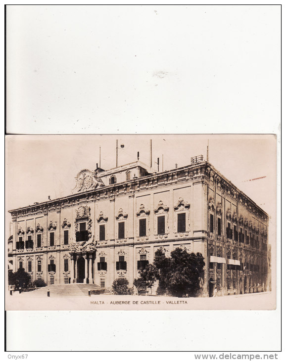 VALETTA (Malte-Malta) Auberge De Castille - VOIR 2 SCANS - Malte