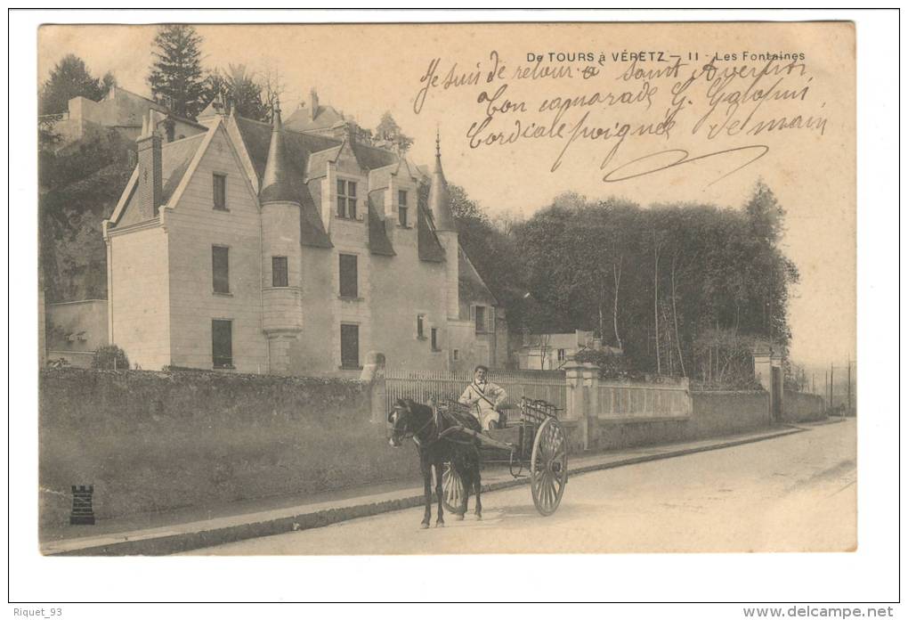 DE TOURS A VERETZ- II - Les Fontaines - Autres & Non Classés