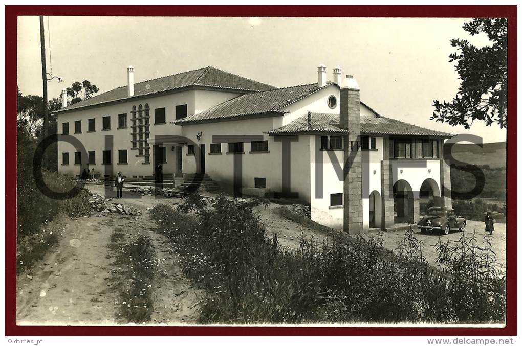 MONFORTINHO - TERMAS - HOTEL DA FONTE SANTA - 1940 REAL PHOTO PC - Castelo Branco