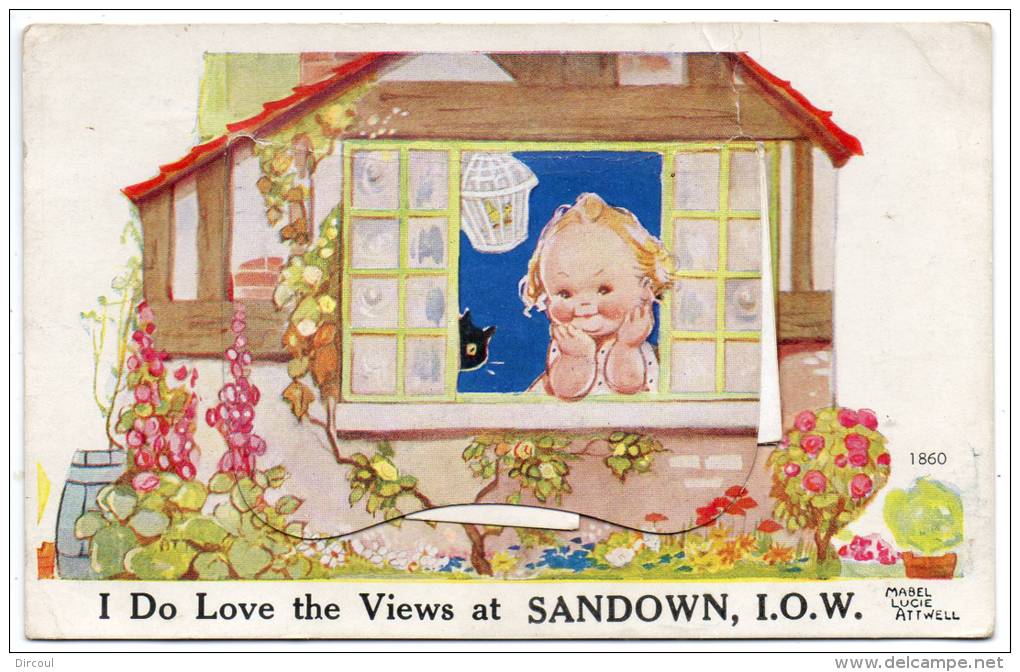 26187  -    I   Do Love  The  Views At  Sandown -   Lucie   Atwwell  -  Carte  Système   12  Views - Sandown