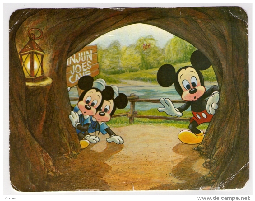 Postcard - Disney, Mickey Mouse - Disneyland