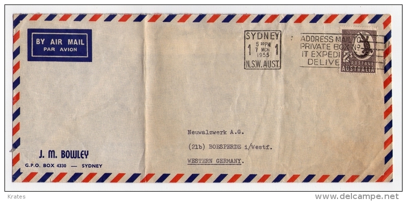 Old Letter - Australia - Brieven En Documenten