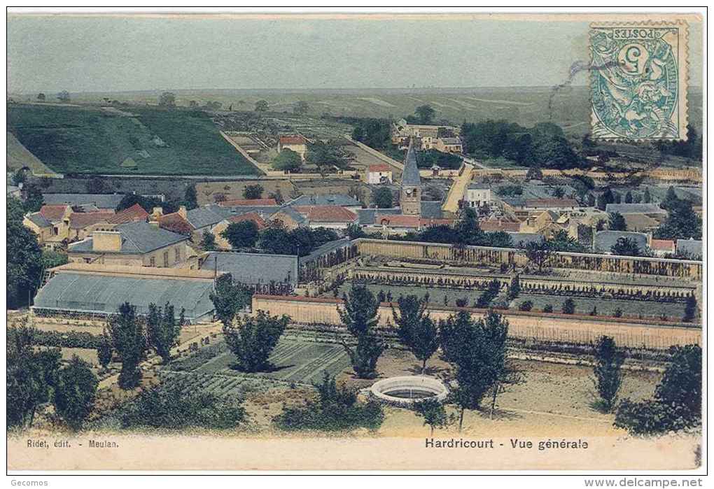 CPA 78 - HARDRICOURT - Vue Générale - Hardricourt