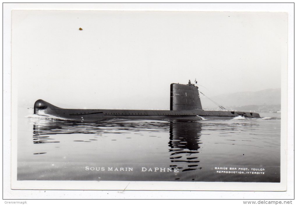 Cpsm - Sous-marin "Daphné" - (S 641 : 800 Tonnes - Marine De Guerre) - Sous-marins