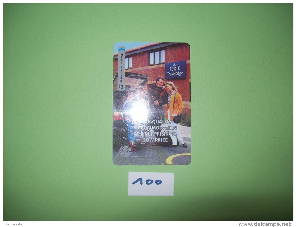 MERCURY CARDS  - Igh Quality Accommodation At A Surprisingly Low Price   - £2   - Voir Photo (100) - [ 4] Mercury Communications & Paytelco