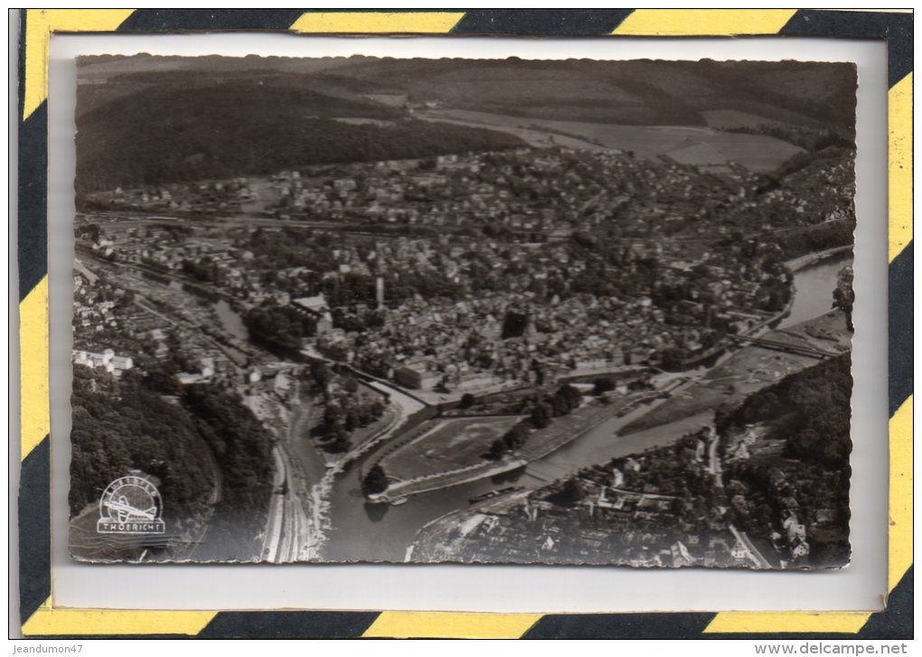 HANN MUNDEN. - . VUE AERIENNE - ZUSAMMENFLUSS UND BLICK AUF DIE STADT - Hannoversch Muenden